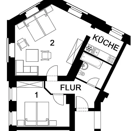 Apartment Eva Chemnitz Esterno foto